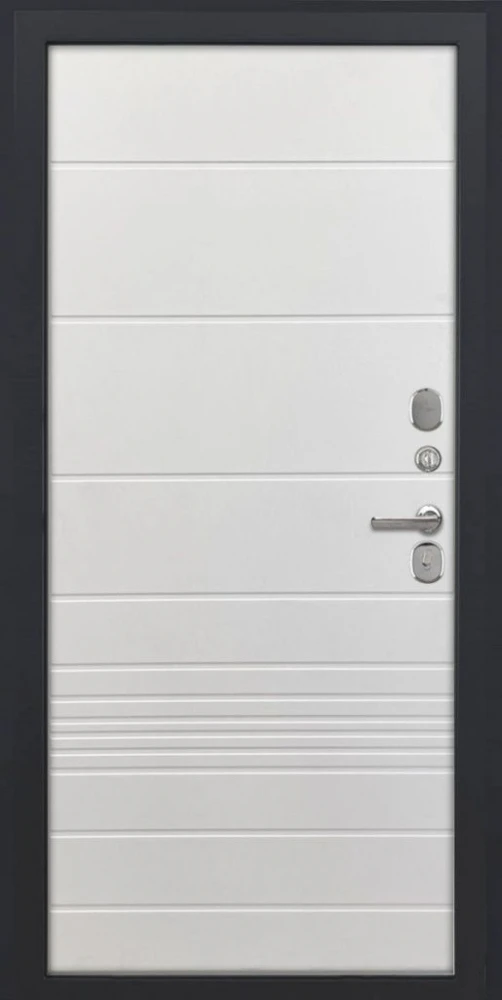 Входная дверь ДвериПРО L-45 ФЛ-700 (10мм, ясень белый) DPRO220623 внутренняя сторона