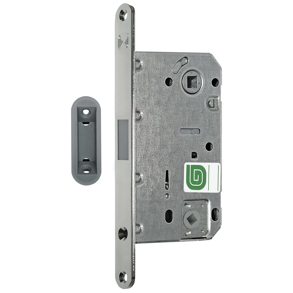 Фото Защелка межкомнатная магнитная Soft 1М NI, никель /128:5403/