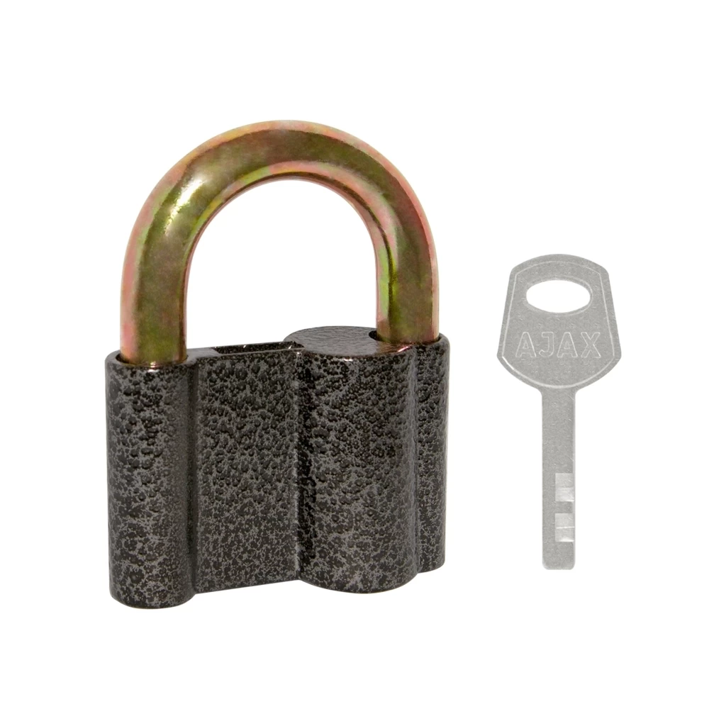Фото Замок навесной PD-4080 (PD-40-80) 3 fin key /коробка